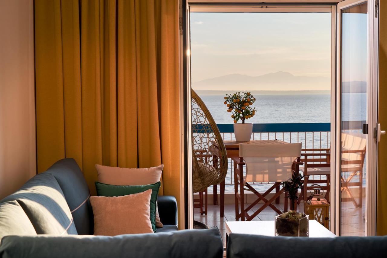 Seafront Luxury President Suite Aegean Sunset Tesalonika Bagian luar foto