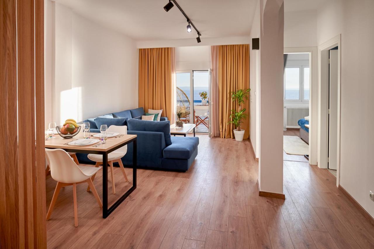 Seafront Luxury President Suite Aegean Sunset Tesalonika Bagian luar foto