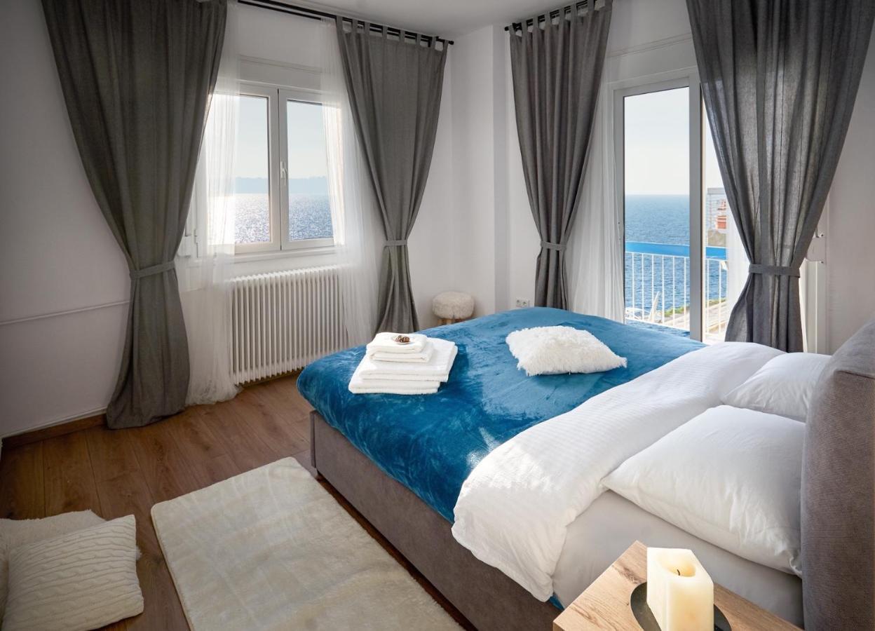 Seafront Luxury President Suite Aegean Sunset Tesalonika Bagian luar foto